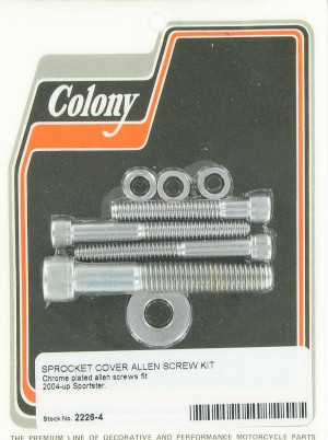 SPROCKET COVER ALLEN SCREW KIT
